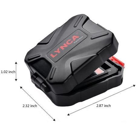 for 9 Slots LXH//LYNCA Memory Card Case Holder Box SD//CF//MSD//XQD//TF//SDHC SDXC Micro SD Card Storage Box Camera Cartridge Waterproof and Anti-dust Box for 3 SD /& 2 CF /& 2 TF /& 2 XQD
